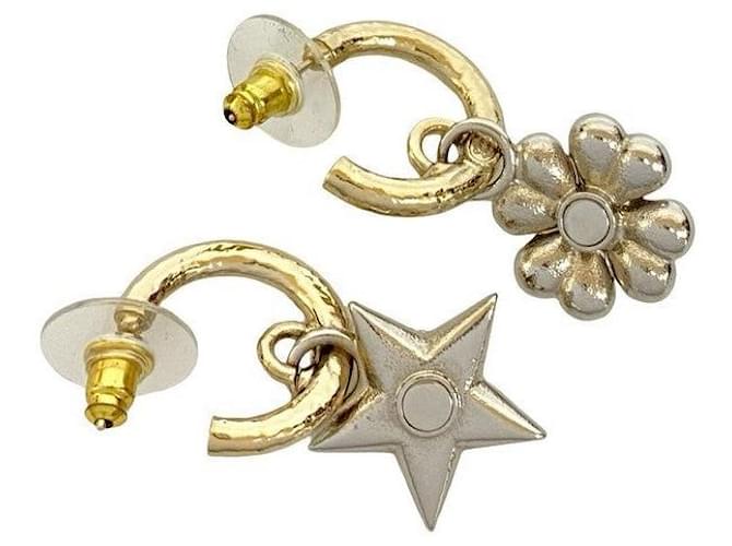 Timeless Orecchini stella fiore Coco Mark di Chanel Argento Metallico - vista 5