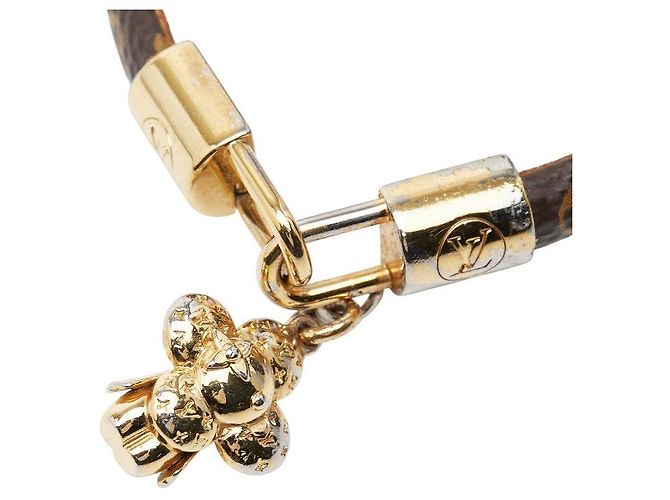 Bracciale Monogram Vivienne di Louis Vuitton Marrone - vista 3