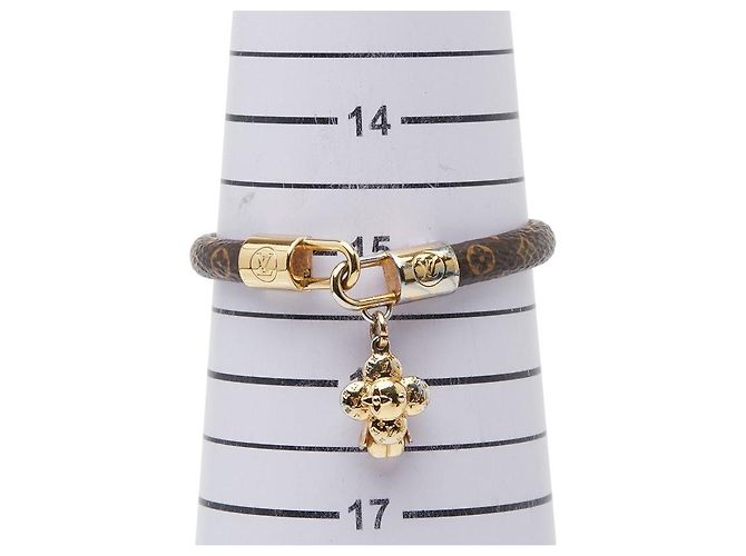 Bracciale Monogram Vivienne di Louis Vuitton Marrone - vista 8