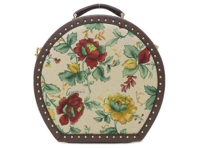 Borsa Gucci GG Canvas Marrone - vista 2