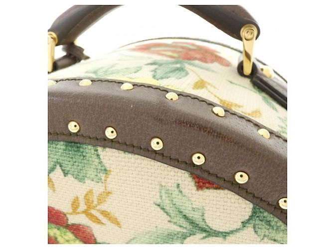 Borsa Gucci GG Canvas Marrone - vista 5
