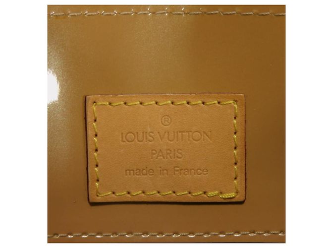 Borsa tote Reade PM Monogram Vernis Louis Vuitton Marrone Beige - vista 7