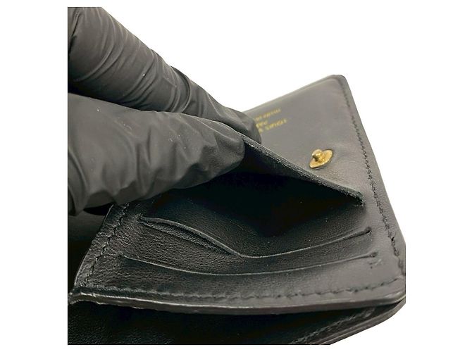 Portafoglio Lou Monogram Empreinte in Pelle Louis Vuitton Nero - vista 10
