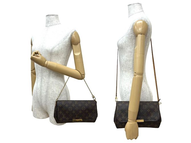Borsa 2 in 1 Monogram Favorite di Louis Vuitton Marrone - vista 3