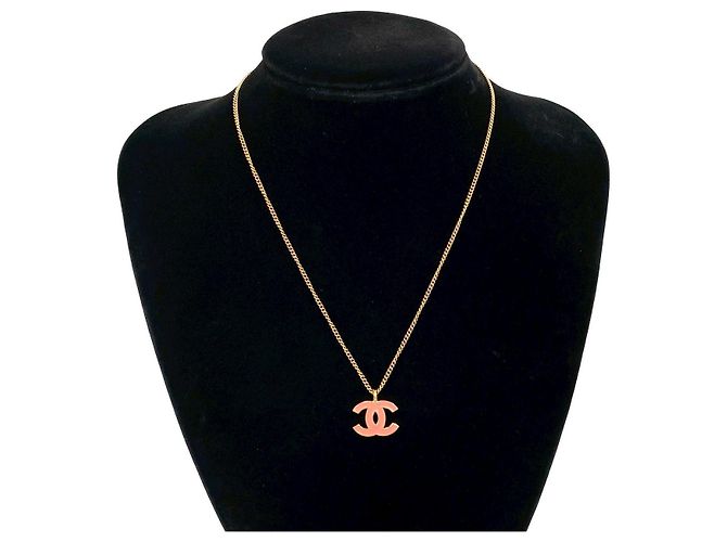 Timeless Collar Coco Mark de Chanel Dorado Metálico - vista 2