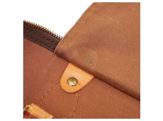 Speedy Borsa a mano Monogram Louis Vuitton Marrone - vista 10