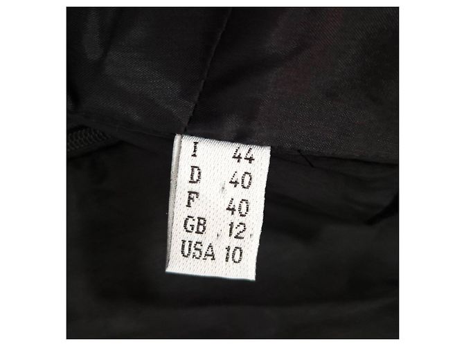 Moschino Cheap and Chic vintage schwarzes Etuikleid - Ansicht 12