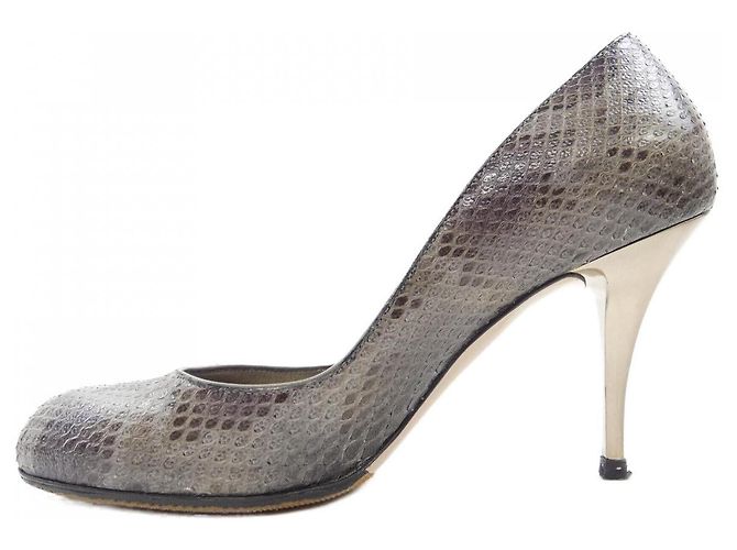 Pumps Salvatore Ferragamo Grigio - vista 2