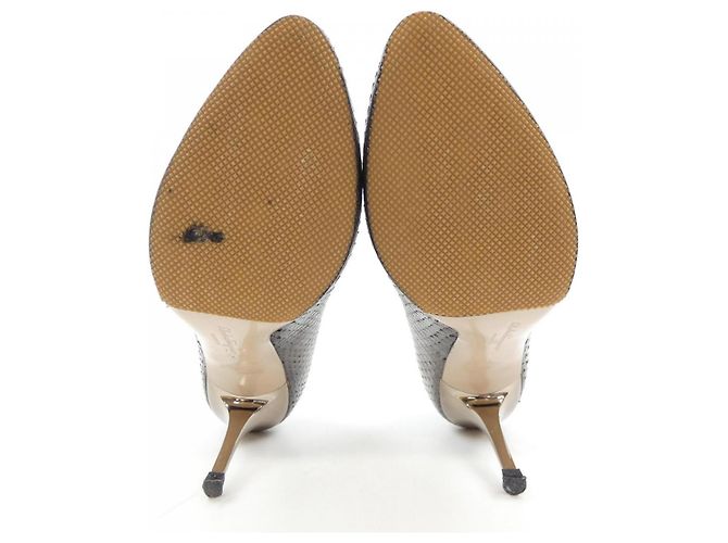 Pumps Salvatore Ferragamo Grigio - vista 4