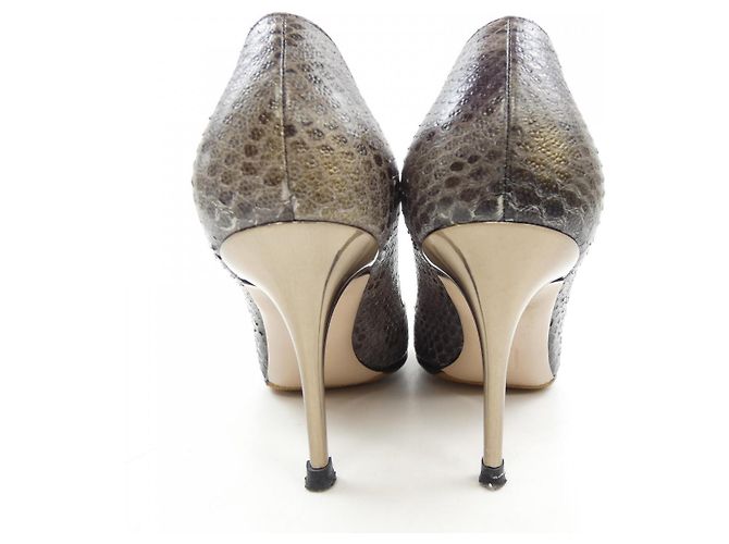 Pumps Salvatore Ferragamo Grigio - vista 5