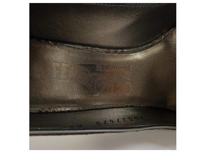 Pumps Salvatore Ferragamo Grigio - vista 6