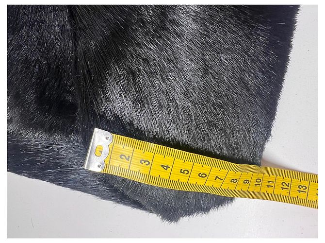 Bolso tote de piel de pelo negro Kenzo - vista 11