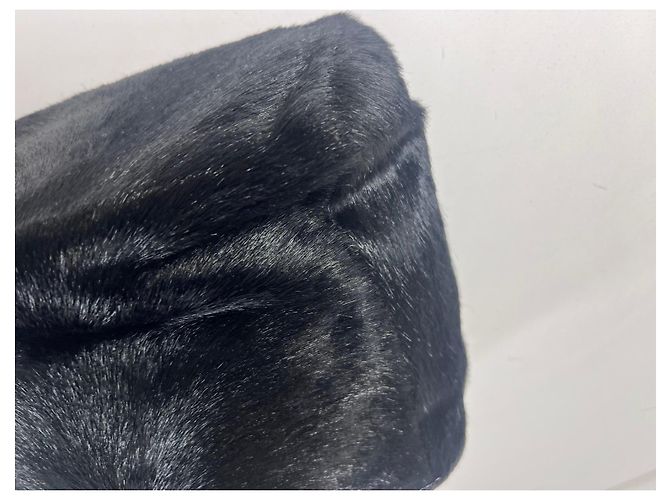 Bolso tote de piel de pelo negro Kenzo - vista 14