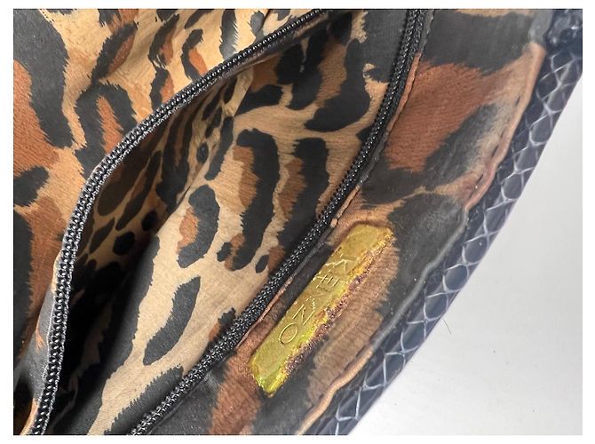 Bolso tote de piel de pelo negro Kenzo - vista 17