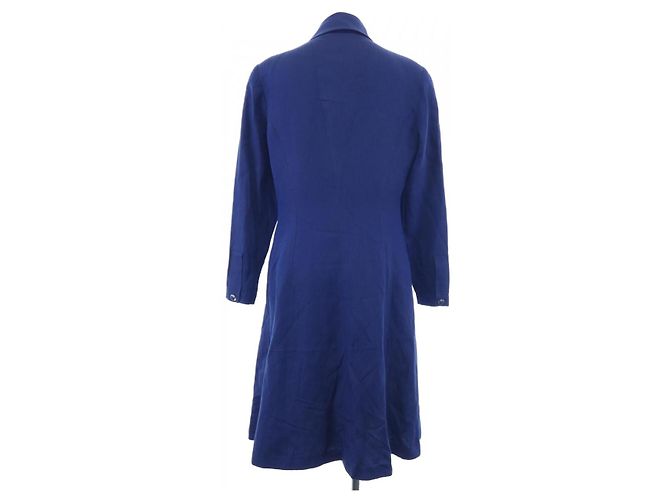 Chanel Mantel Blau Marineblau - Ansicht 2