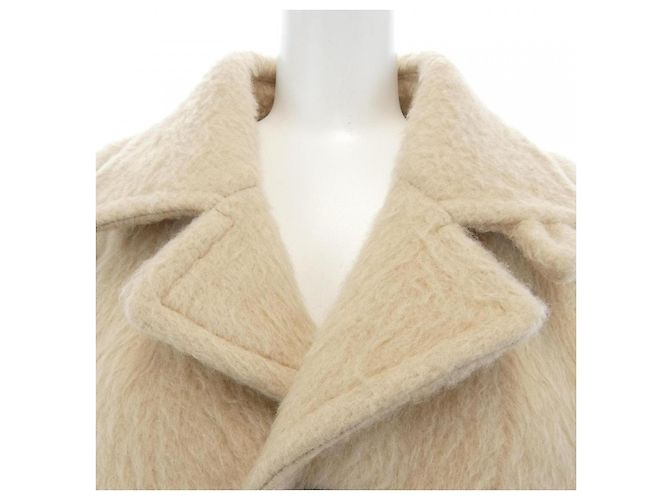 Céline Cappotto Camel CELINE Beige - vista 5