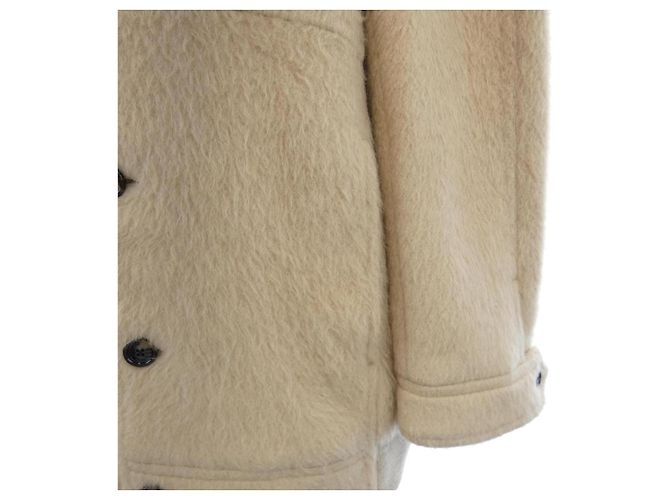 Céline Cappotto Camel CELINE Beige - vista 6