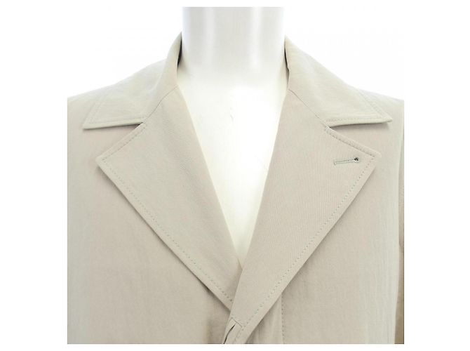 Cappotto in lana Hermès Beige - vista 5
