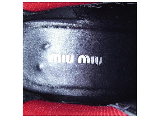 Stivali Miu Miu Nero - vista 6
