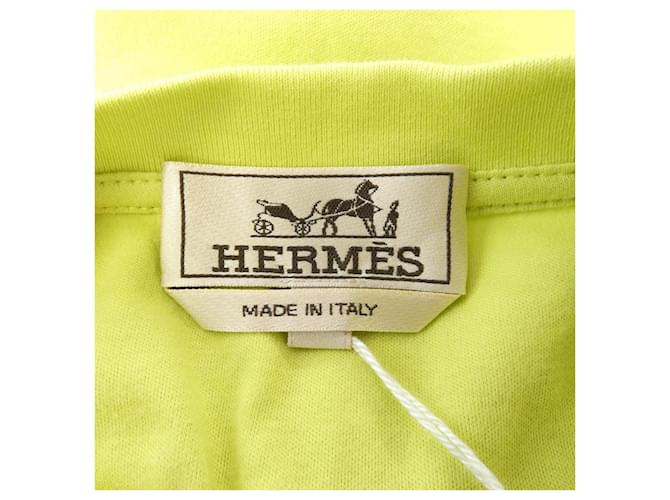 Hermès Camiseta de algodón Hermes Verde - vista 4