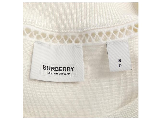 Top Burberry Blanco - vista 4