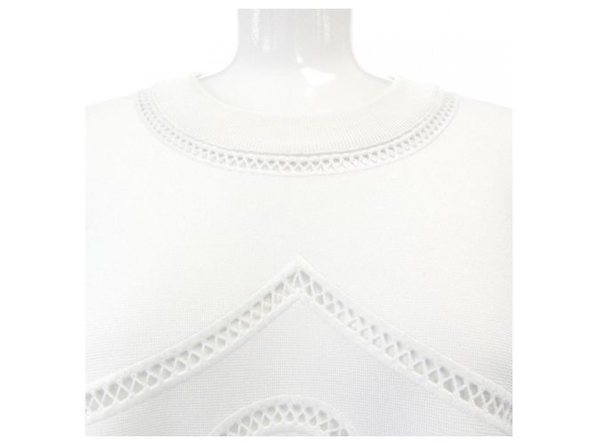 Top Burberry Blanco - vista 5