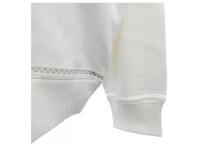 Top Burberry Blanco - vista 6