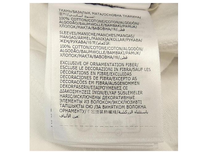 Camiseta Moncler Genius FRAGMENT Negro Blanco - vista 3