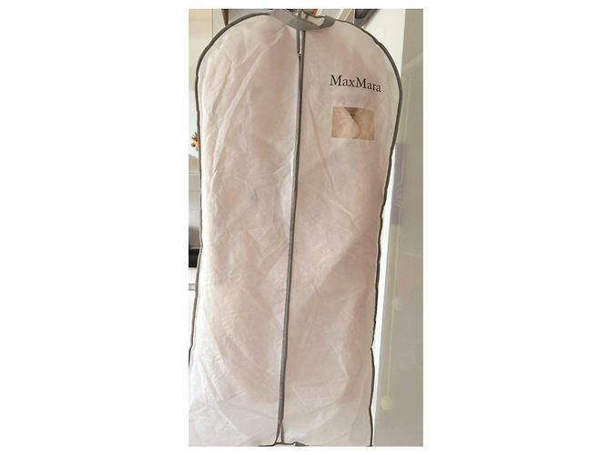 Abrigo Max Mara Teddy Bear de lana crema Crudo - vista 7