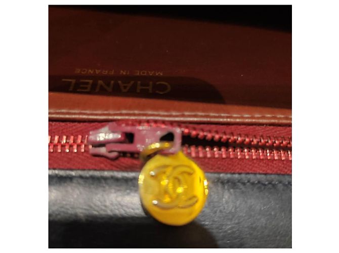 2.55 Chanel Wallet On Chain Nero in Pelle - vista 10