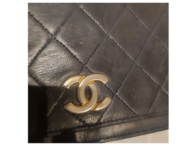 2.55 Chanel Wallet On Chain Nero in Pelle - vista 11
