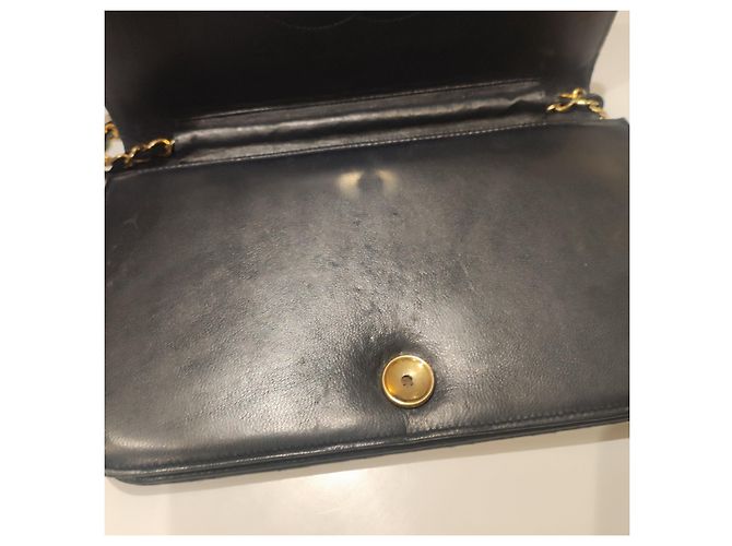 2.55 Chanel Wallet On Chain Nero in Pelle - vista 14