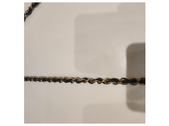 2.55 Chanel Wallet On Chain Nero in Pelle - vista 18