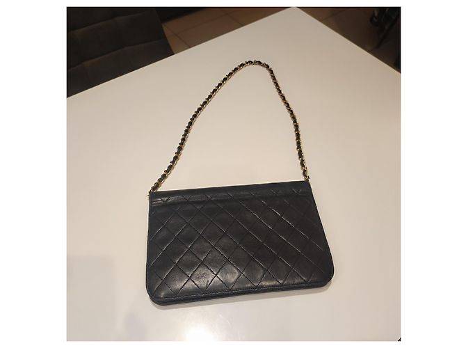 2.55 Chanel Wallet On Chain Nero in Pelle - vista 3