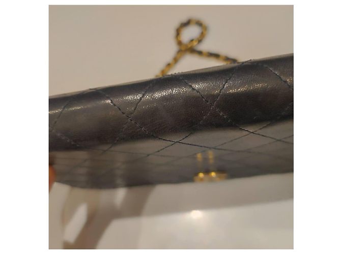 2.55 Chanel Wallet On Chain Nero in Pelle - vista 4