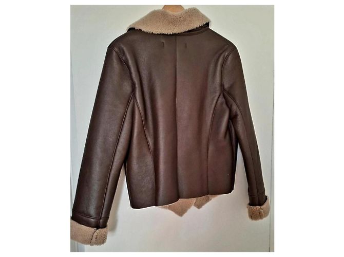 Max & Moi Brown Wool Jacket - view 6
