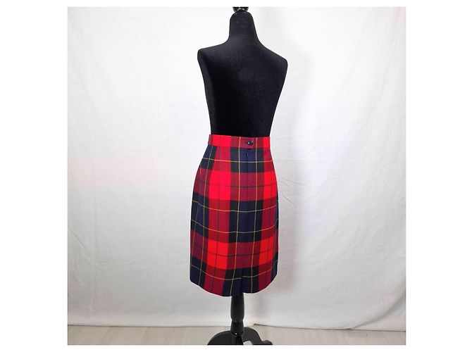 Escada short tartan skirt - view 2