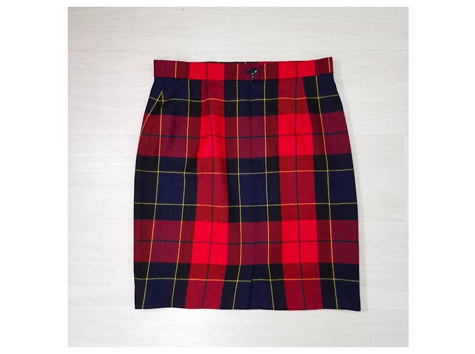 Escada short tartan skirt - view 4