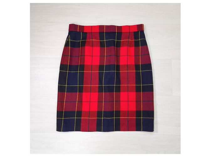 Escada short tartan skirt - view 5
