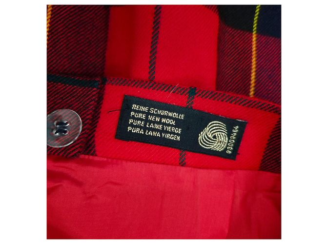 Escada short tartan skirt - view 6