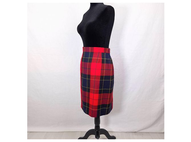 Escada short tartan skirt - view 8