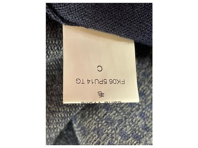 Pull Kenzo listrado e estampado Vermelho Cinza - vista 8