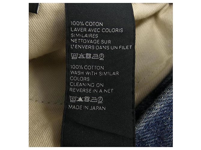 Jeans de denim Céline azul marino - vista 3