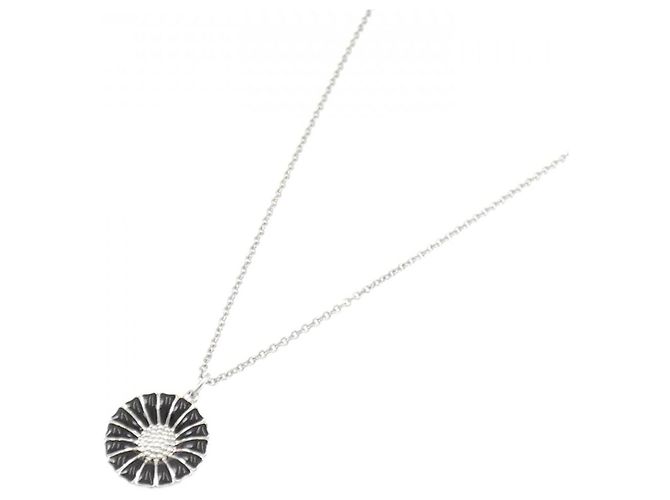 Autre Marque Collana in argento 925 Georg Jensen Daisy - vista 2