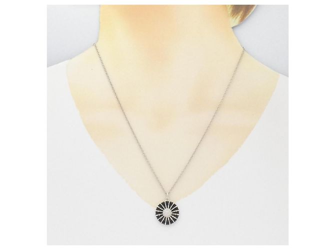 Autre Marque Collana in argento 925 Georg Jensen Daisy - vista 6
