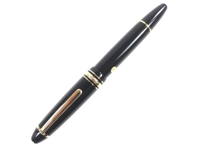 Pluma Montblanc Meisterstück 14K Negro - vista 2