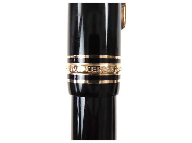 Pluma Montblanc Meisterstück 14K Negro - vista 9