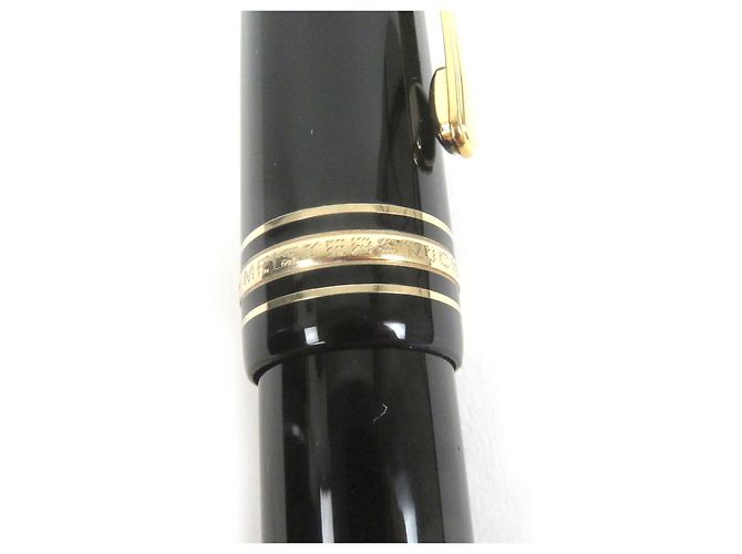Pluma Montblanc Meisterstück 14K Negro - vista 7