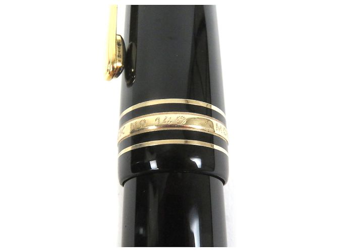 Pluma Montblanc Meisterstück 14K Negro - vista 8