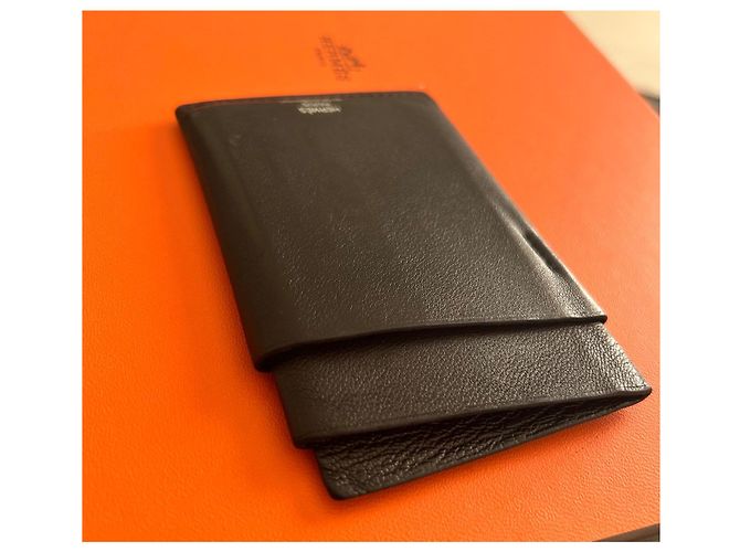 Hermès Card Holder Black - view 4